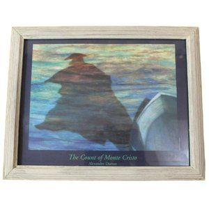 The Count of Monte Cristo Nautical Picture Beach Cabin Lake Decor Wall Art
